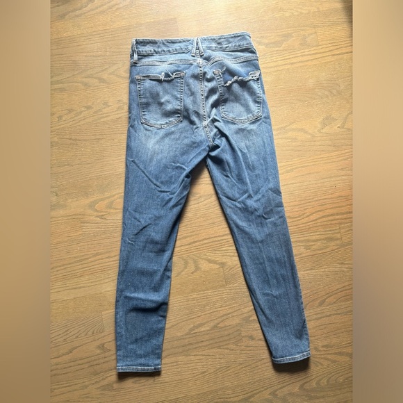 Good American size 14 32 Jeans Good Legs Skinny Jean med wash blue - Picture 5 of 7